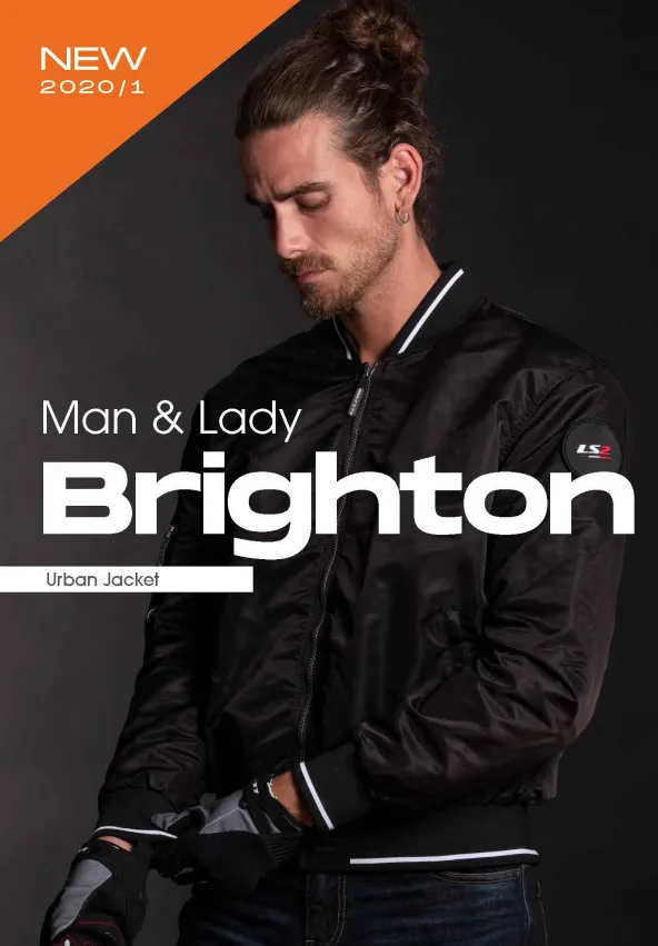 LS2 Brighton Man Jacket Black