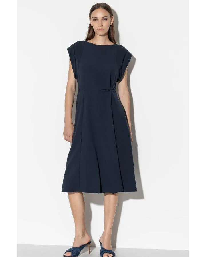 Luisa Cerano Fit and Flare Midi Dress