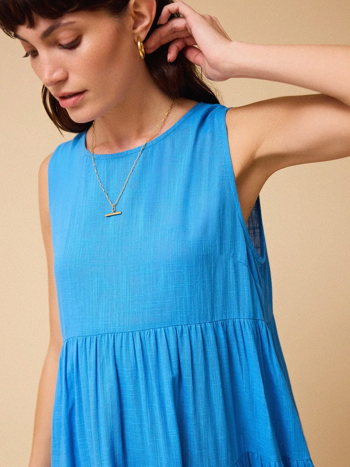 Mary Maxi Dress – Blue