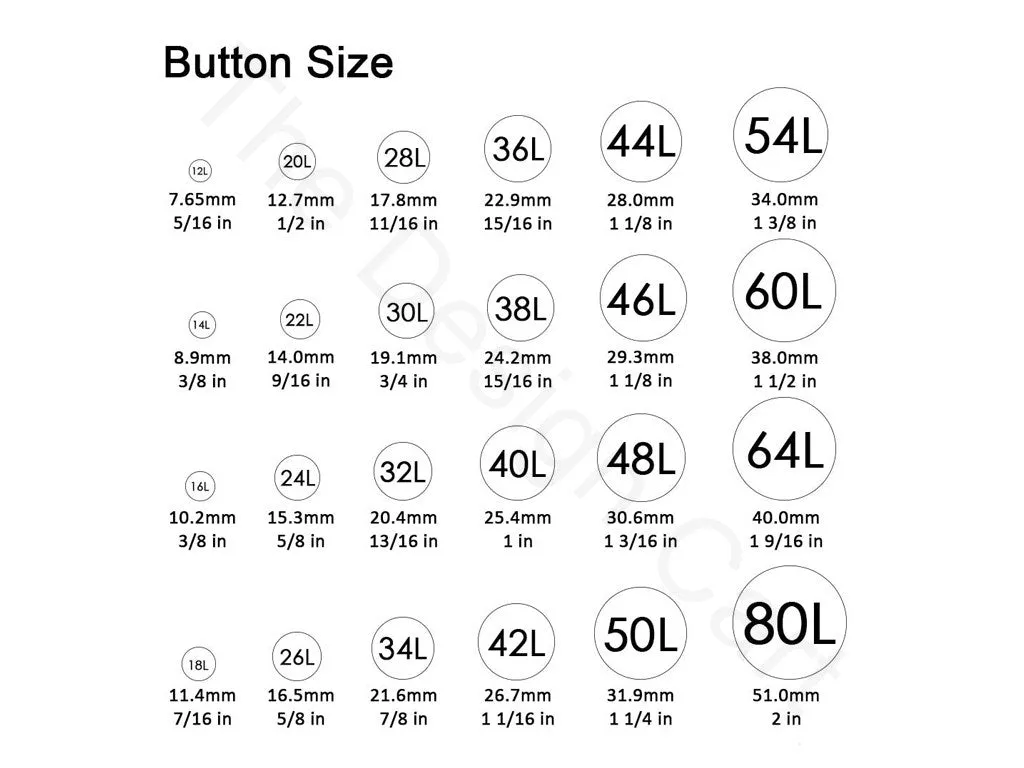 Multicolour Hearts Design Wooden Buttons