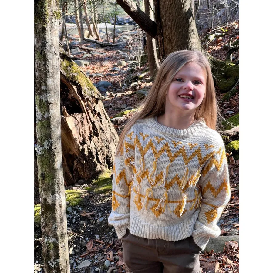 Nordic jumber - Cream Medium Chunky Knit