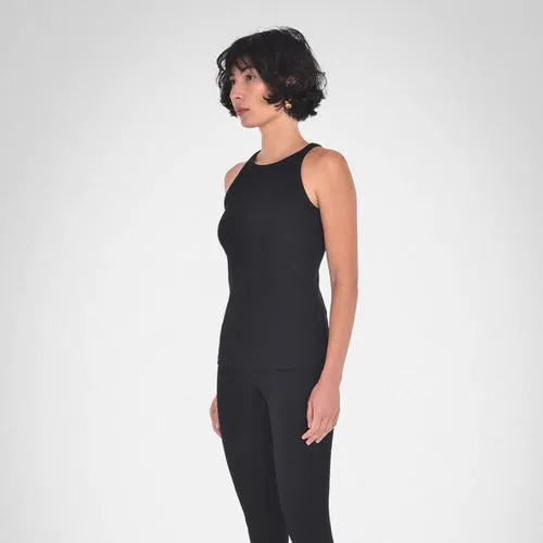 Paper Label Olivia Tank Black