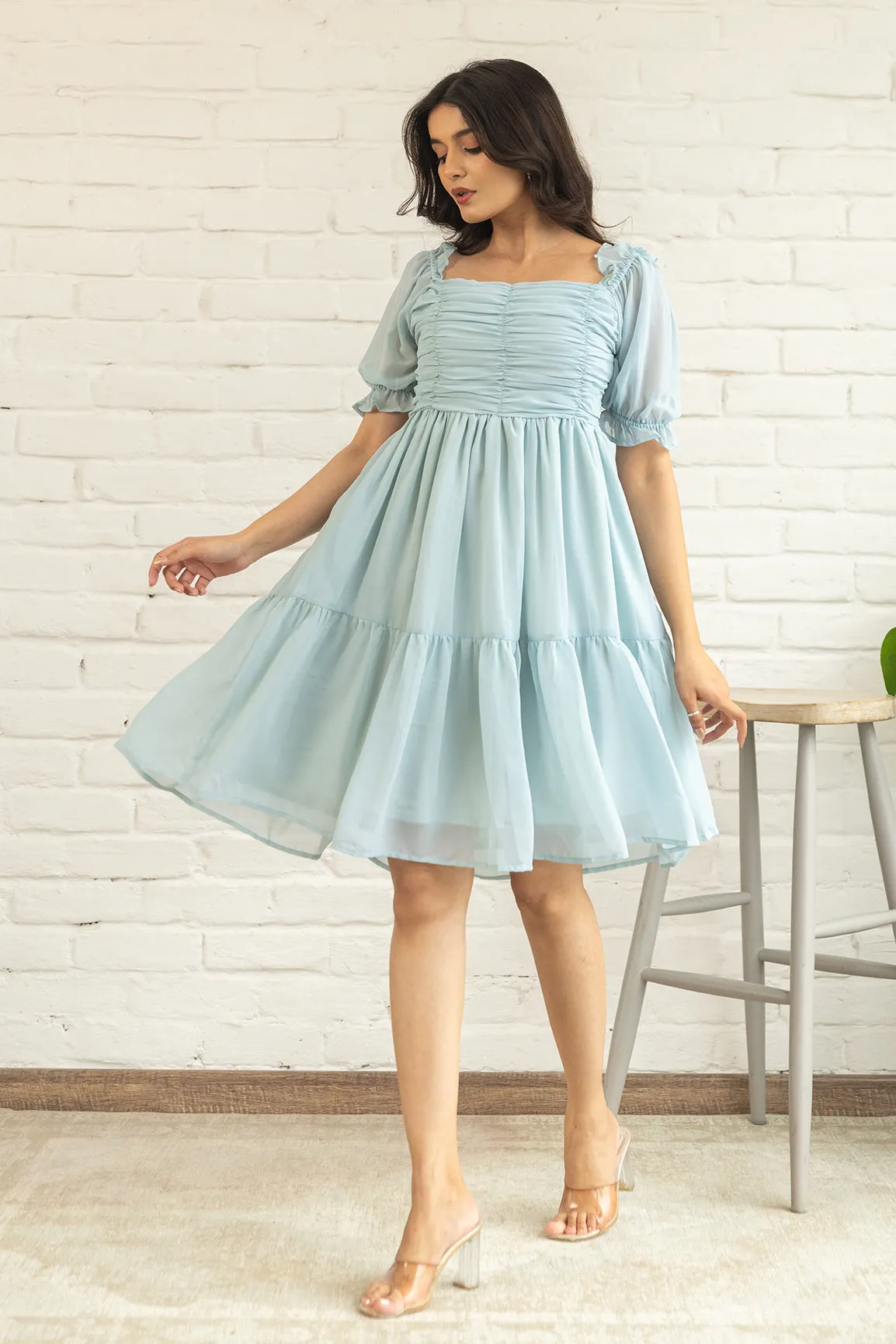 PASTEL GREEN MIDI