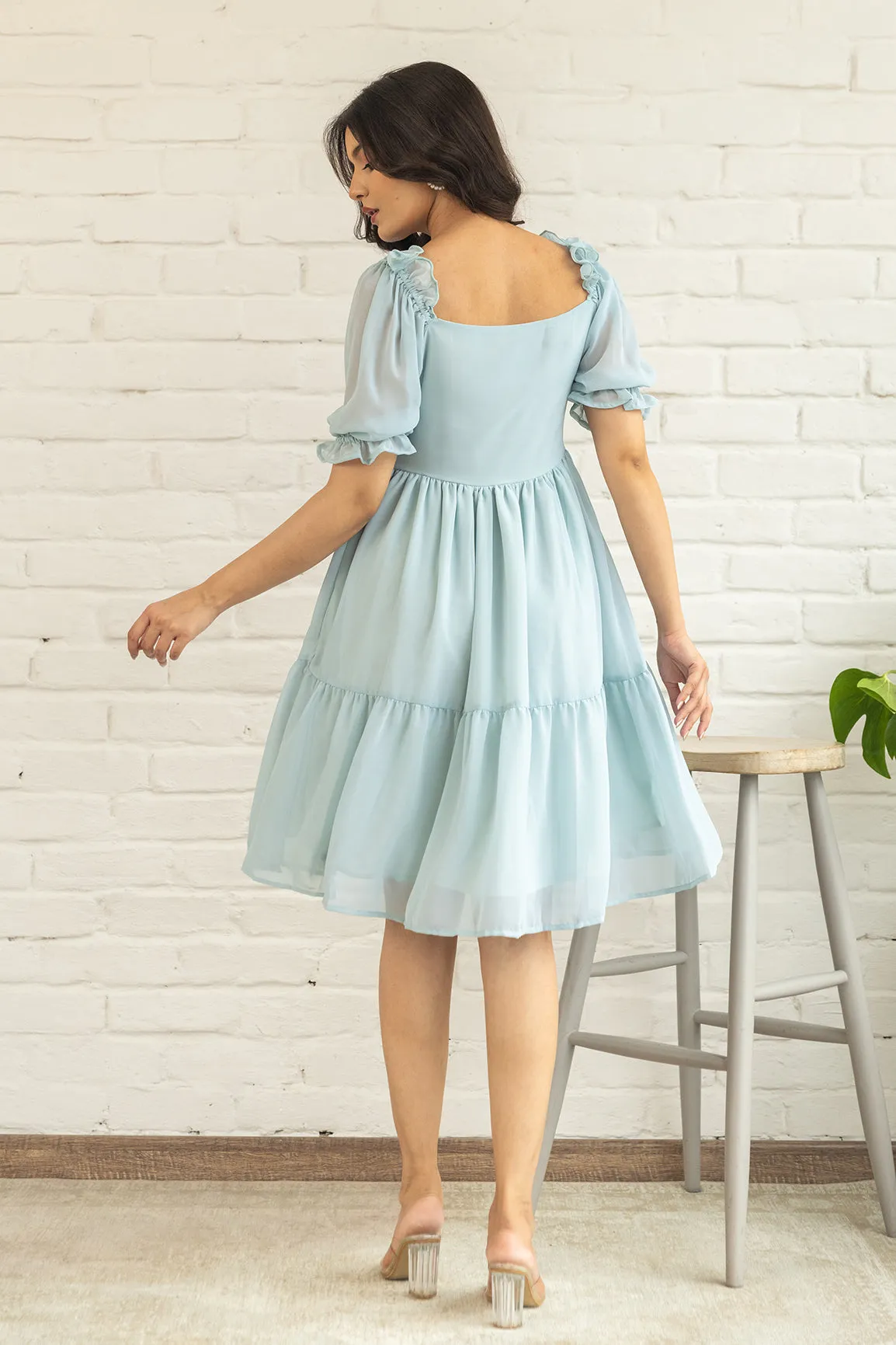 PASTEL GREEN MIDI