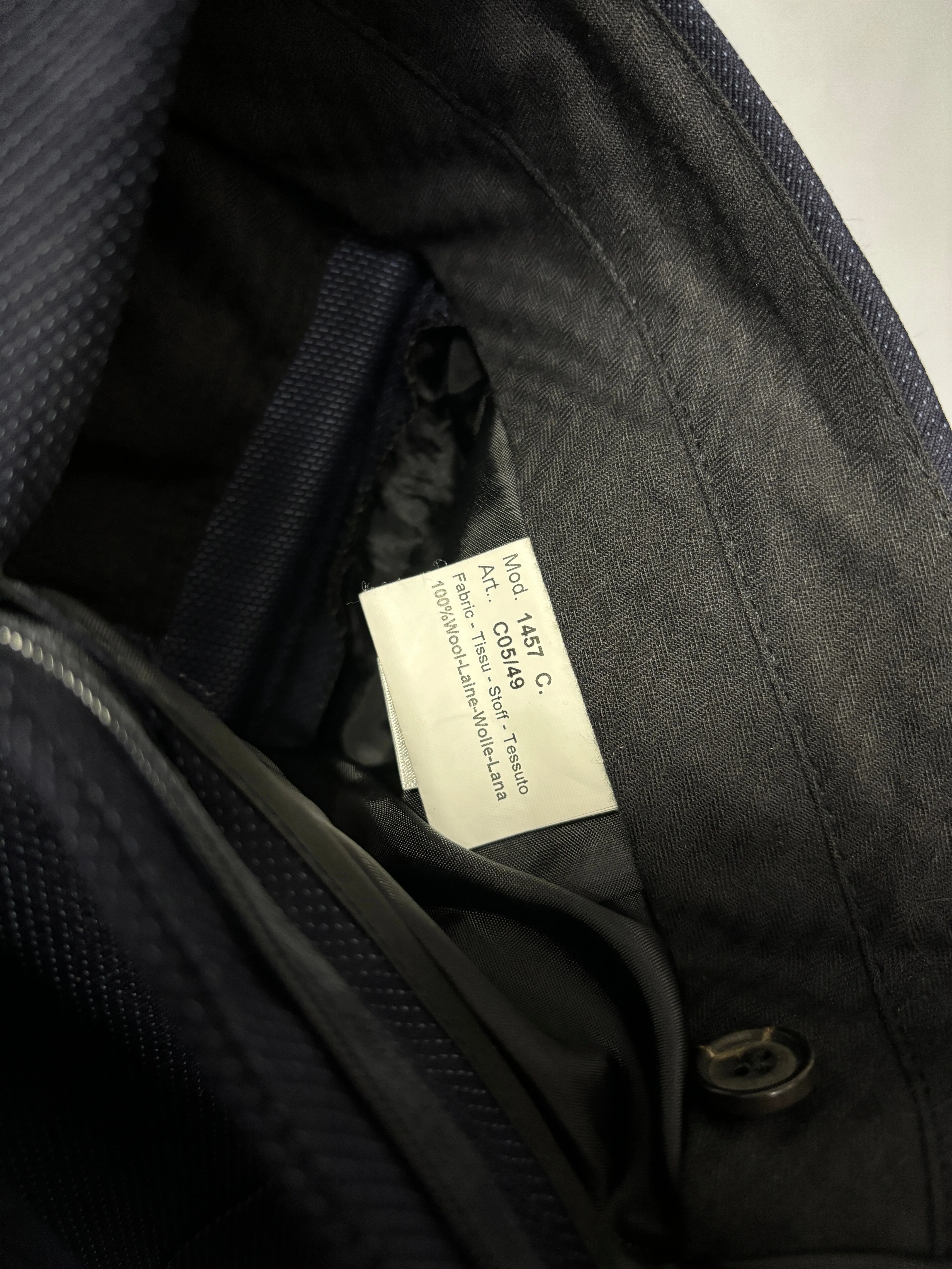 Paul Smith Navy 100% Wool Suit Blazer and Tailored Trousers R38