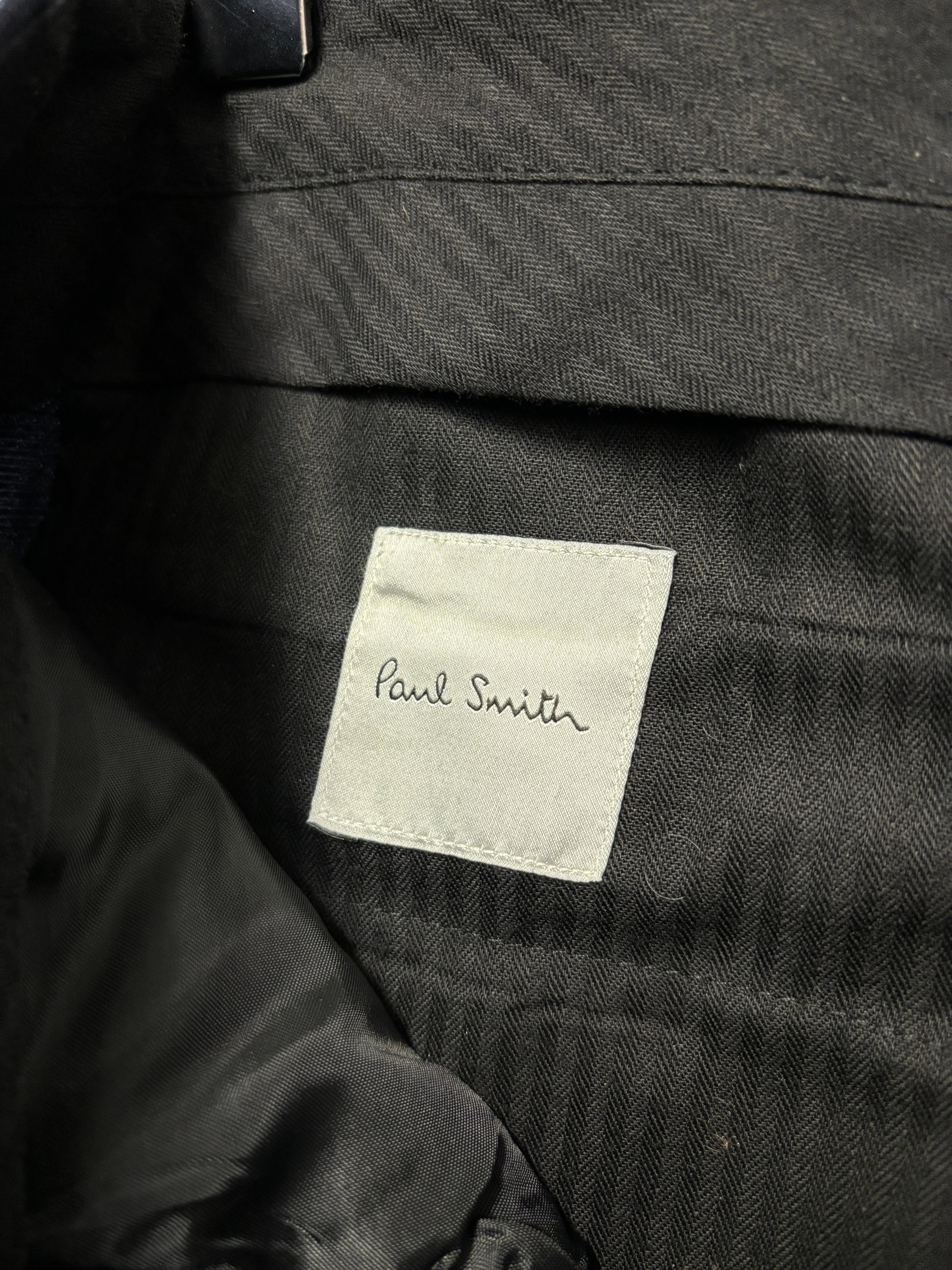 Paul Smith Navy 100% Wool Suit Blazer and Tailored Trousers R38
