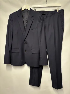 Paul Smith Navy 100% Wool Suit Blazer and Tailored Trousers R38