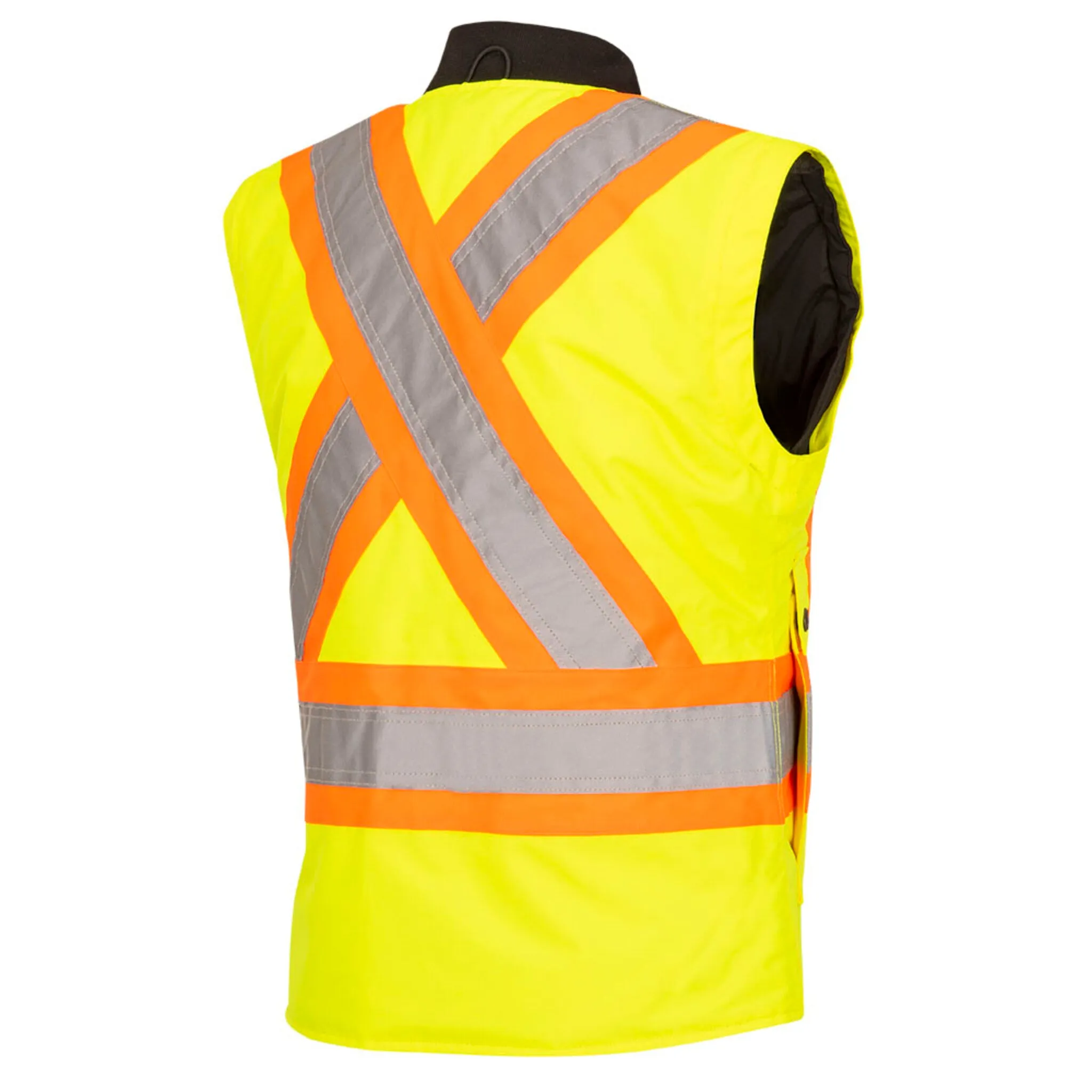 Pioneer Women's Hi-Vis 7-in-1 Waterproof Safety Jacket, Reflective, Weatherproof, Versatile Workwear – Adaptable Protection and Comfort | Sizes XS-4XL