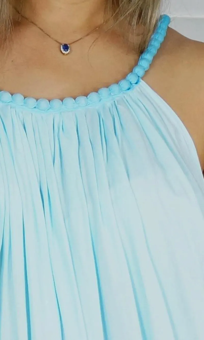 Rayon Dress Delta Long Dip Dye, More Colours