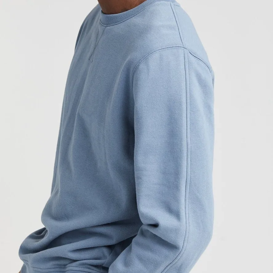 Recycled Fleece Sweatshirt (Blue Mirage)