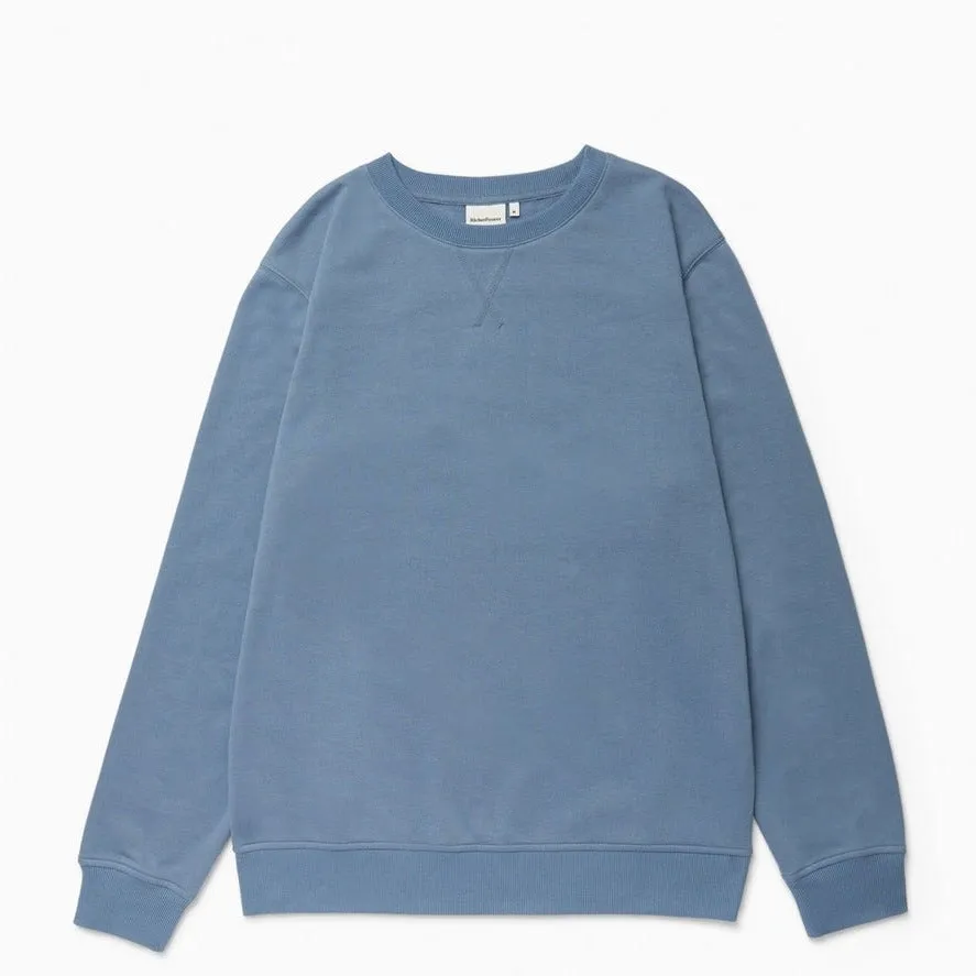 Recycled Fleece Sweatshirt (Blue Mirage)