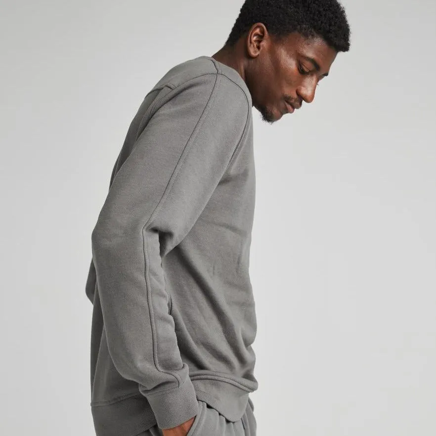 Recycled Fleece Sweatshirt (Gunmetal)