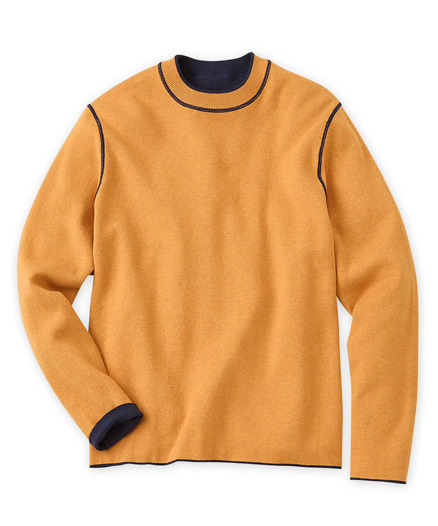 Reversible Cotton-Cashmere Sweater