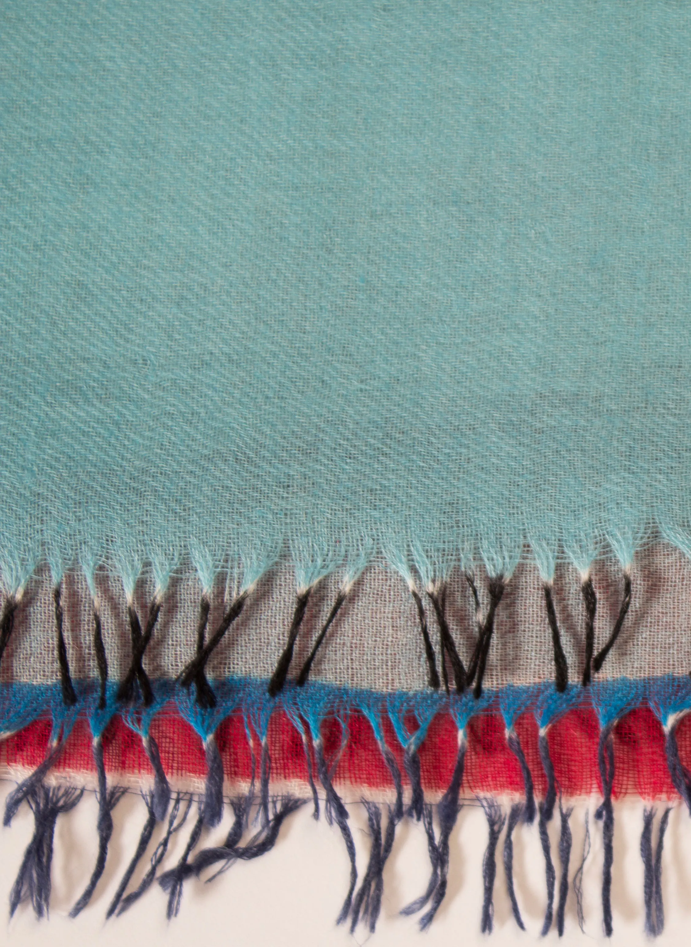 Superfine Cashmere Scarf - Distorded geometry (JKD 65c)