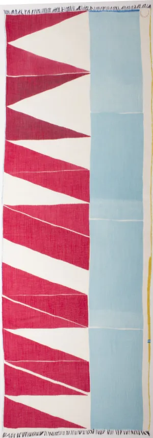 Superfine Cashmere Scarf - Distorded geometry (JKD 65c)
