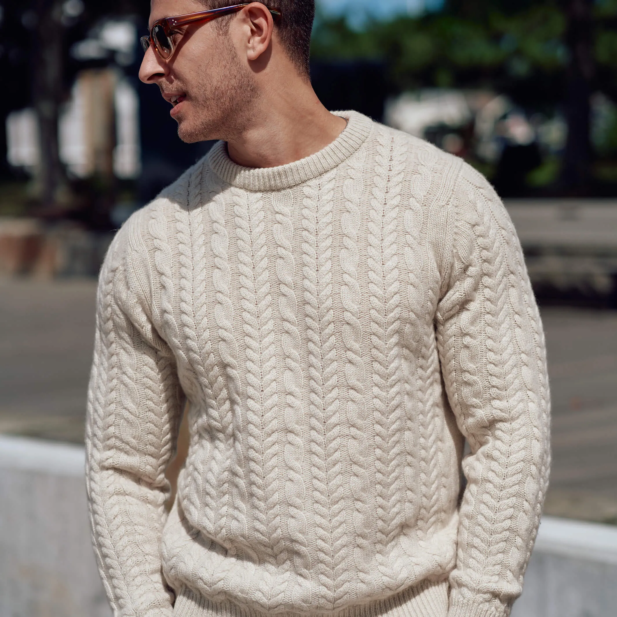 The Gregor Aran Cashmere Sweater