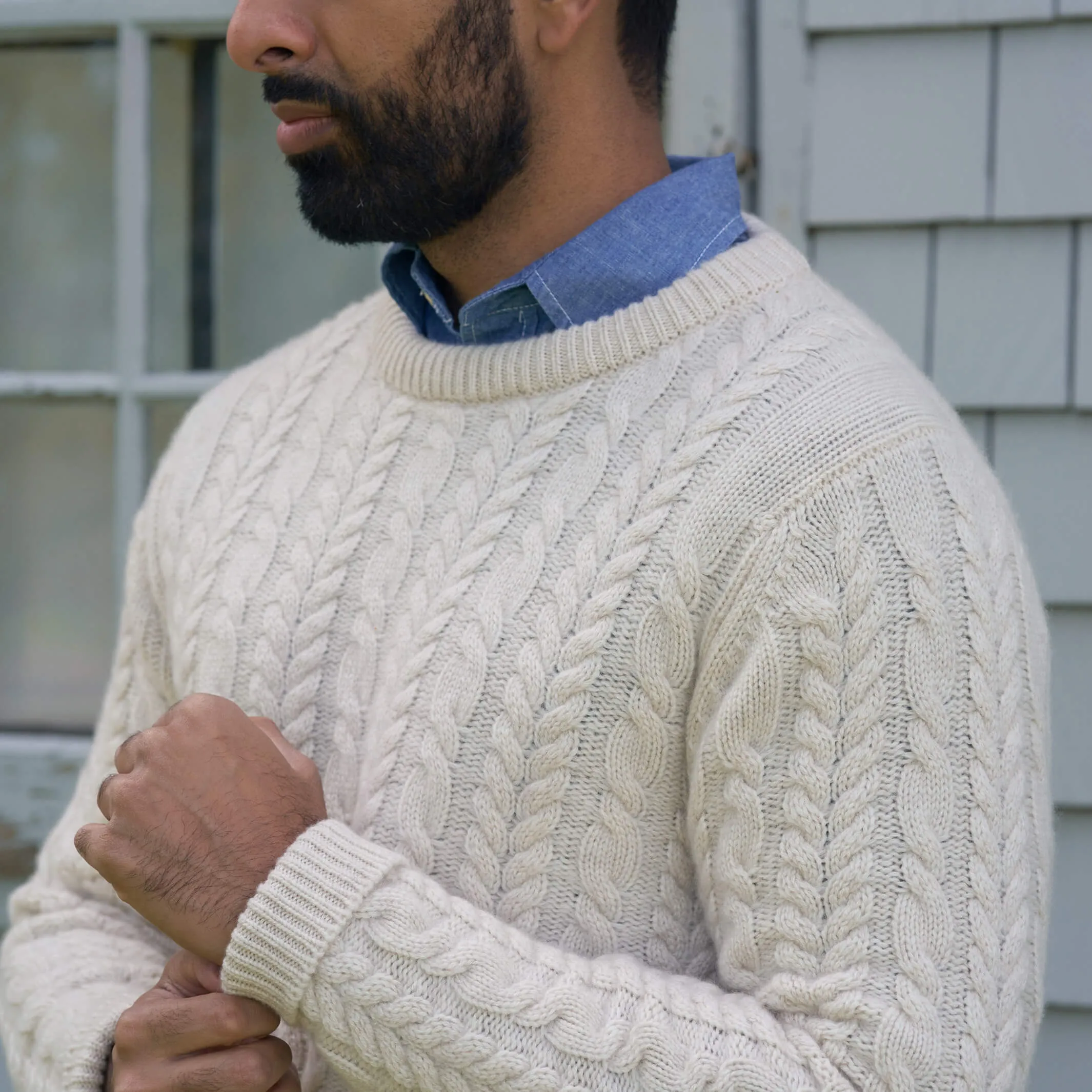 The Gregor Aran Cashmere Sweater