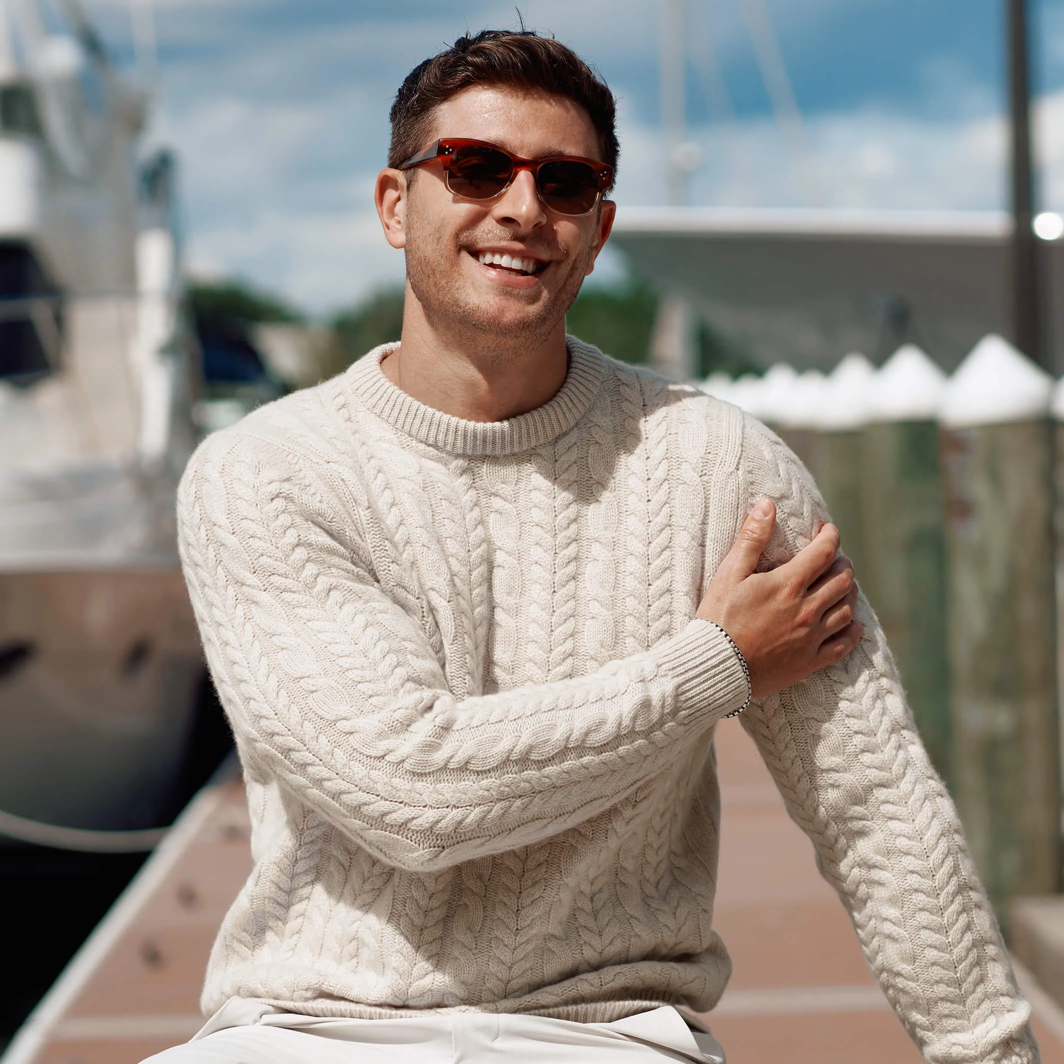 The Gregor Aran Cashmere Sweater