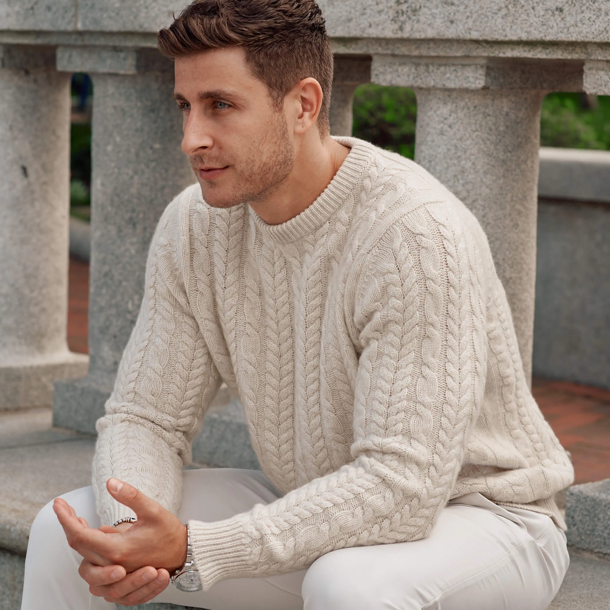 The Gregor Aran Cashmere Sweater