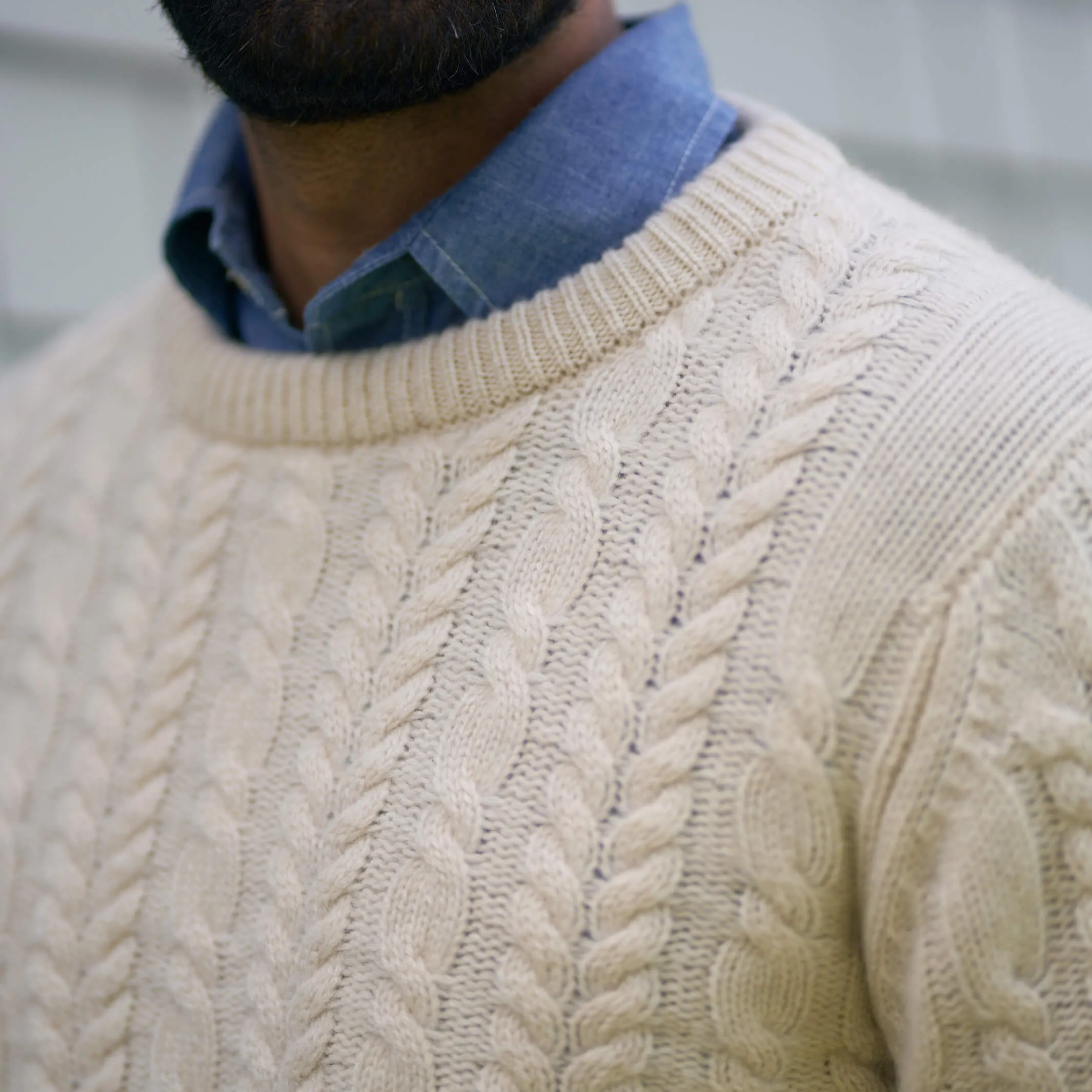 The Gregor Aran Cashmere Sweater