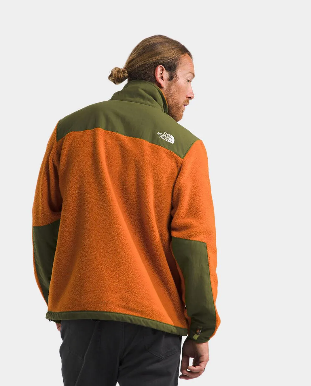 The North Face - Denali Ripstop Fleece Jacket - Desert Rust/Forest Olive