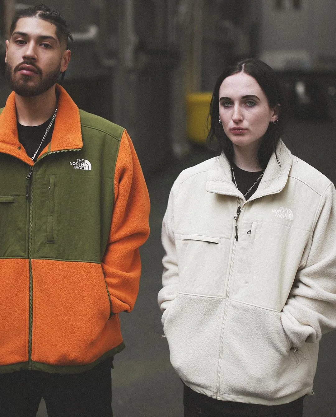 The North Face - Denali Ripstop Fleece Jacket - Desert Rust/Forest Olive