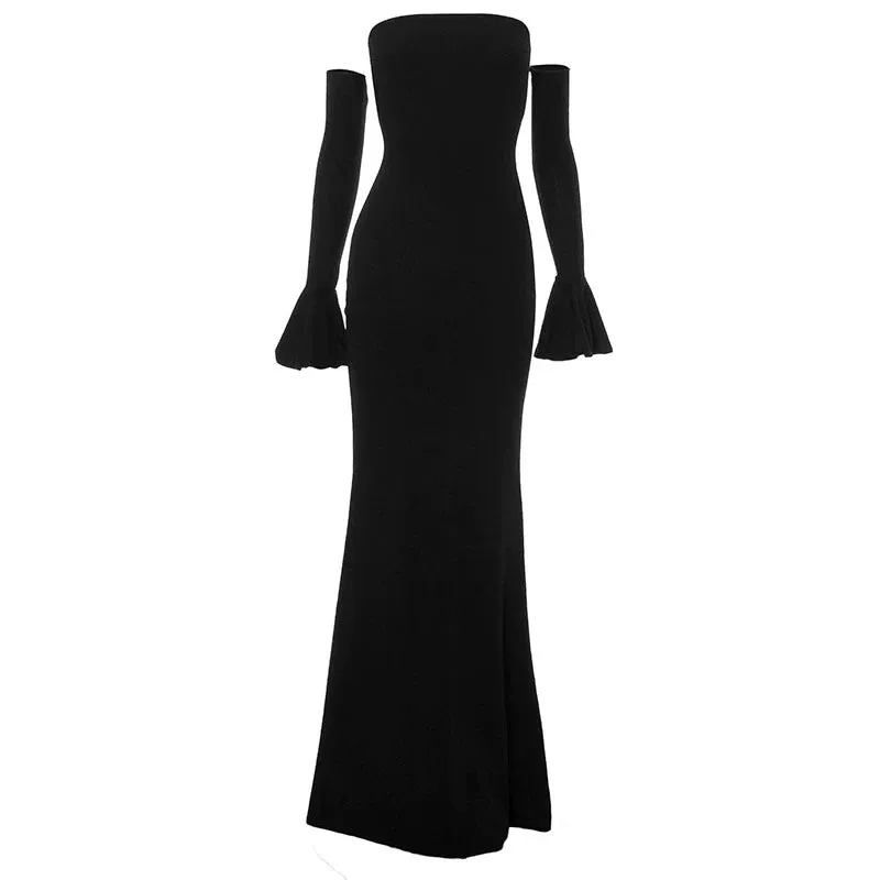 Vvsha Aryn Fishtail Tube Top Dress
