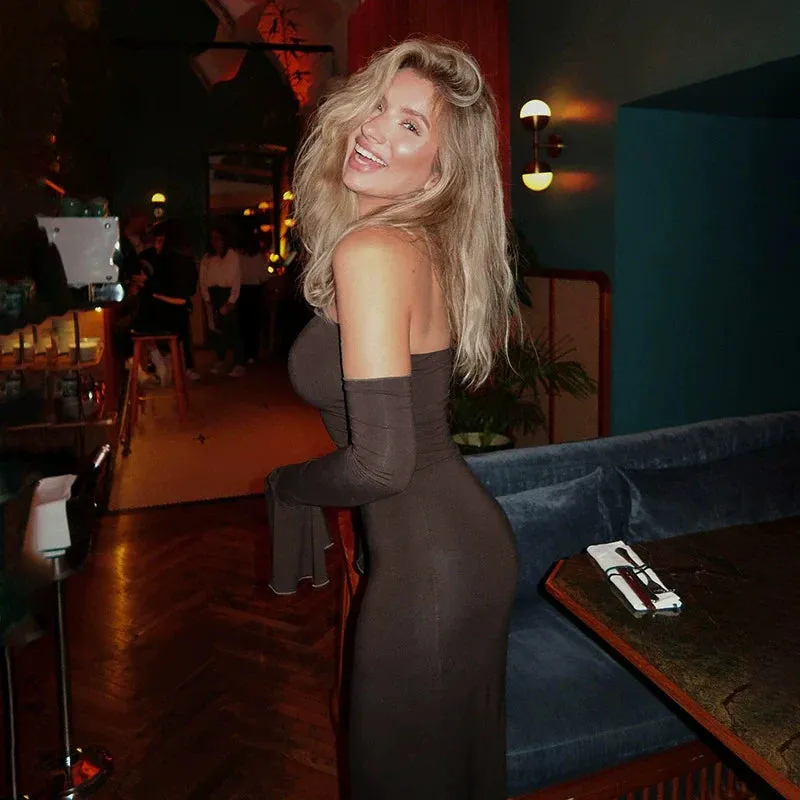 Vvsha Aryn Fishtail Tube Top Dress
