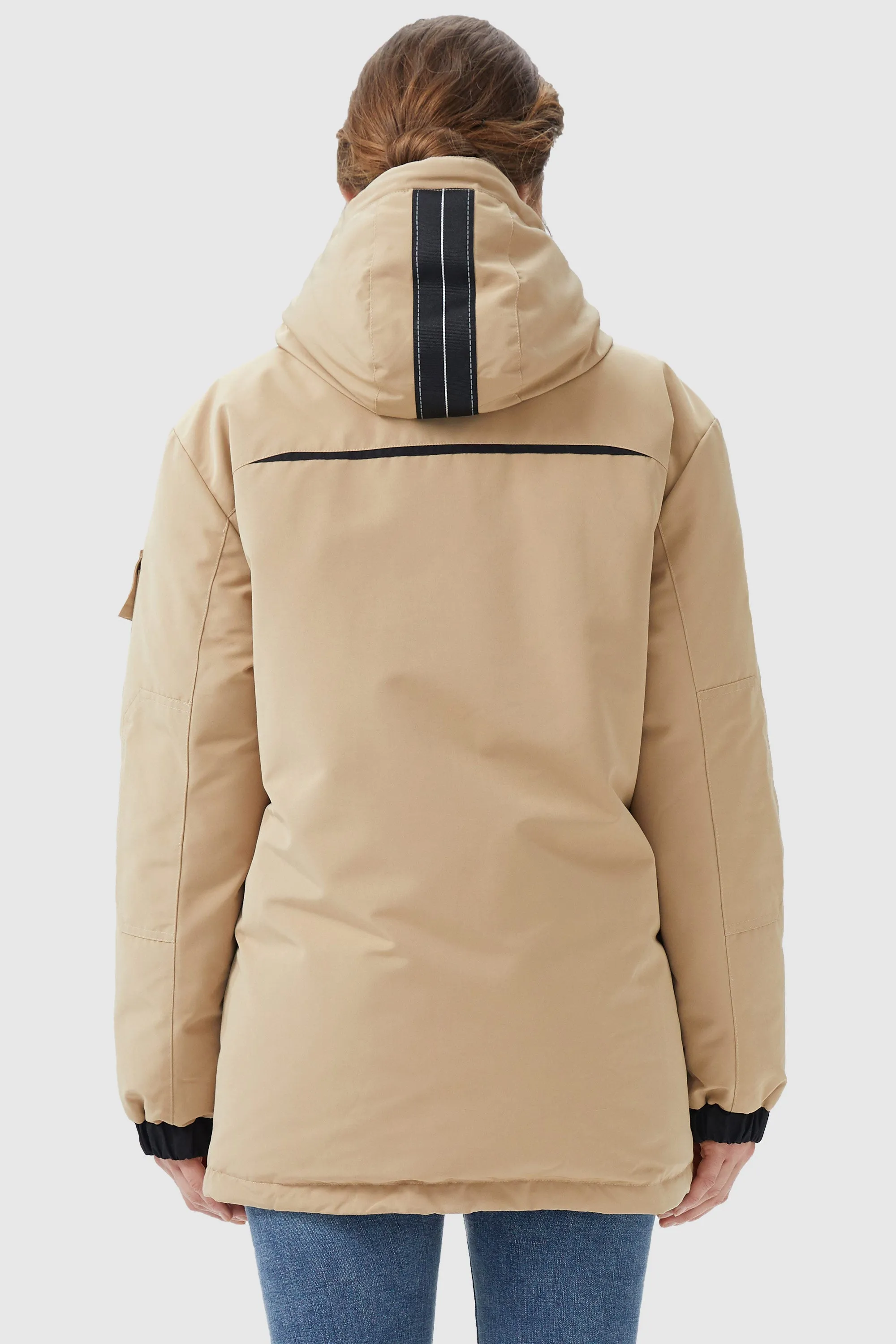 Warm Multiple Pockets Parka Jacket
