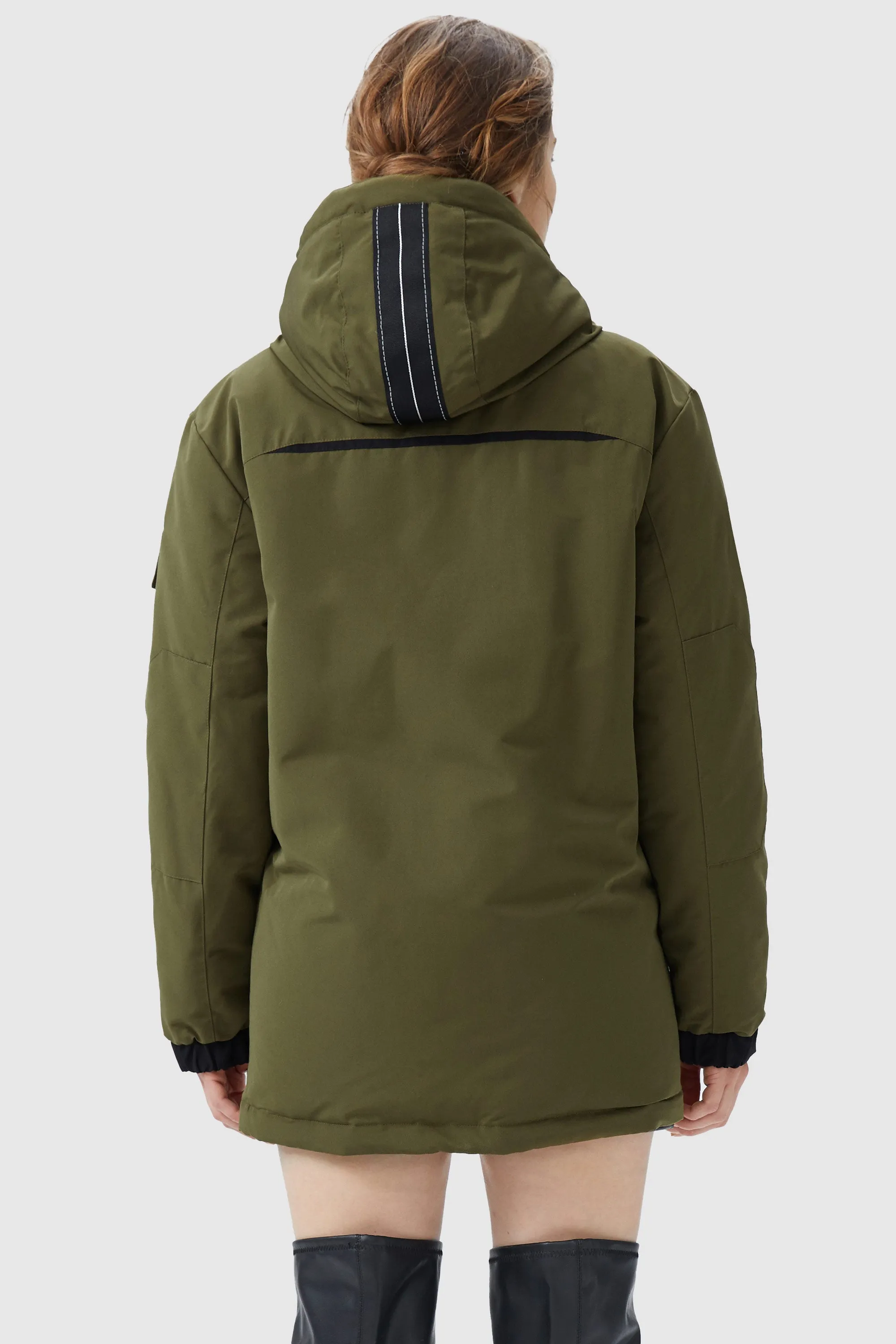 Warm Multiple Pockets Parka Jacket