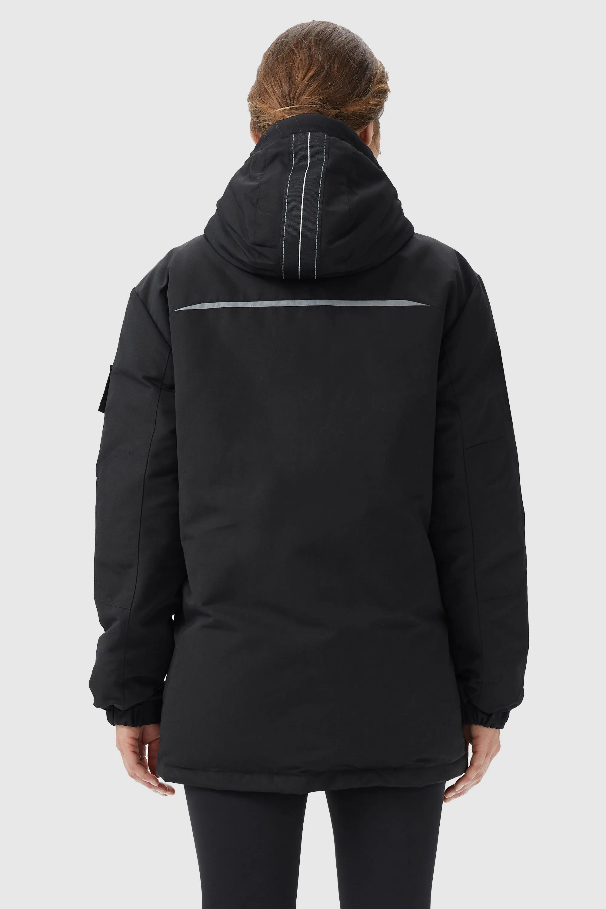 Warm Multiple Pockets Parka Jacket