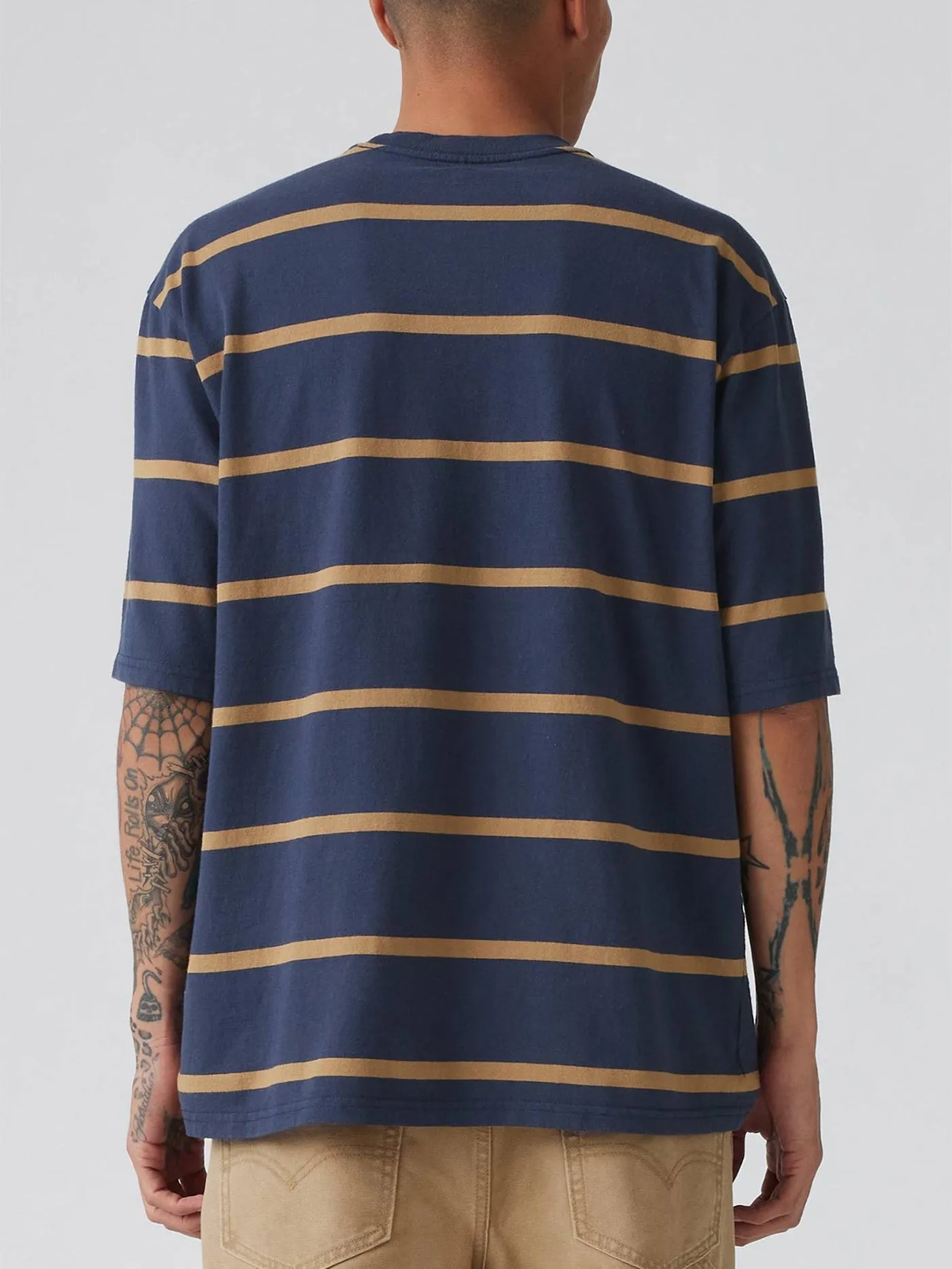Workwear Louie Navy Blazer Ermine T-Shirt