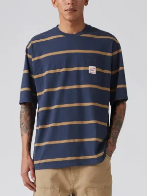 Workwear Louie Navy Blazer Ermine T-Shirt